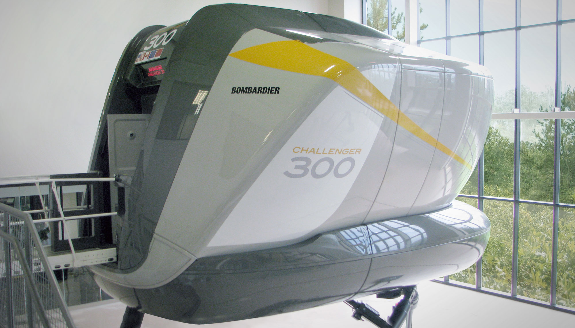 Bombardier Adds Challenger 300 Sim at Dallas Center Business Jet Traveler